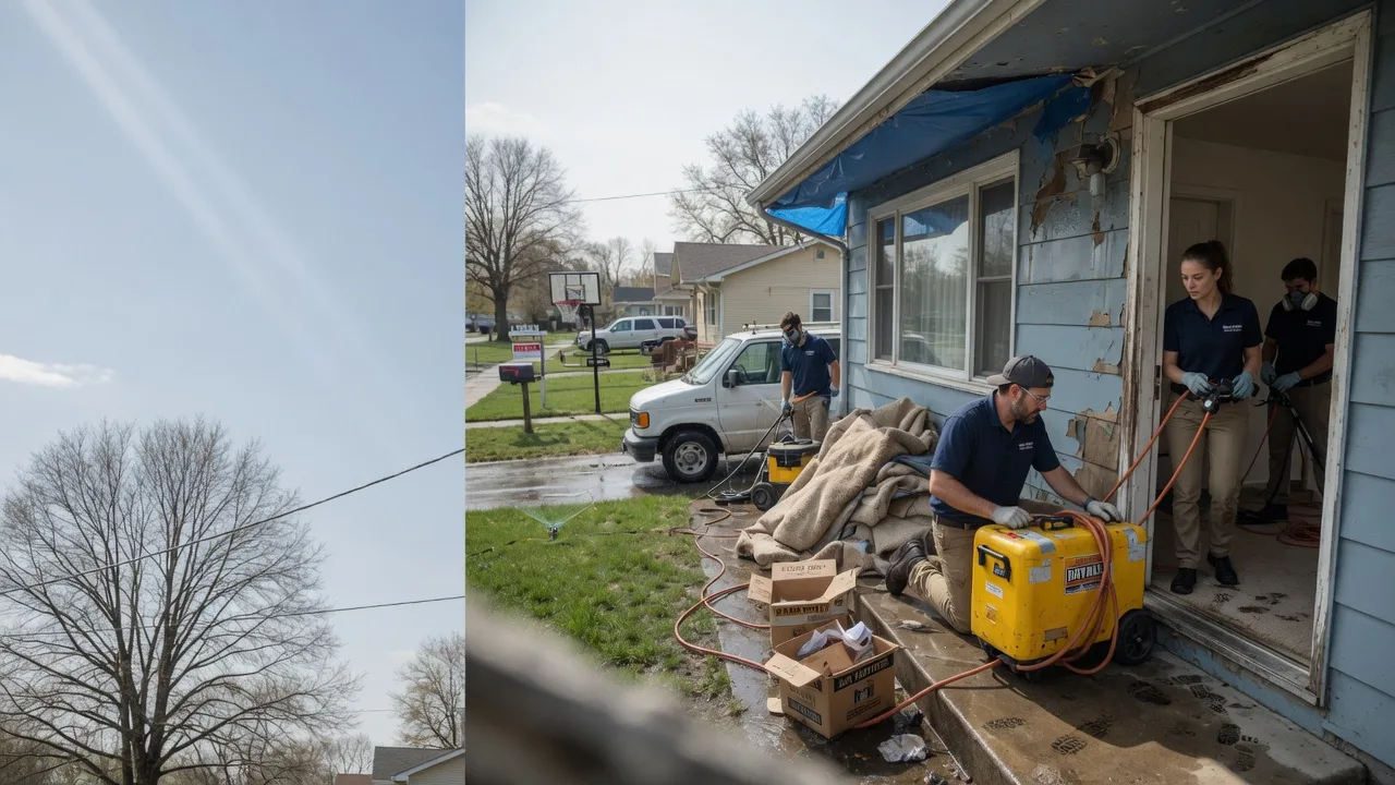 Basement Flood Cleanup in Swansea, MA near me